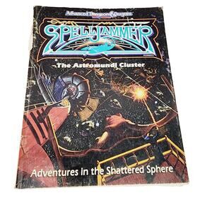 Advanced Dungeons & Dragons 2nd Edition SpellJammer Astromundi Cluster Paperback